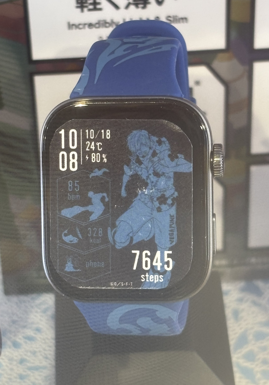 GARRACK One Piece Sanji Smart watch HUC-OP-FT3-S Quartz GPS Silicone Strap w/Box