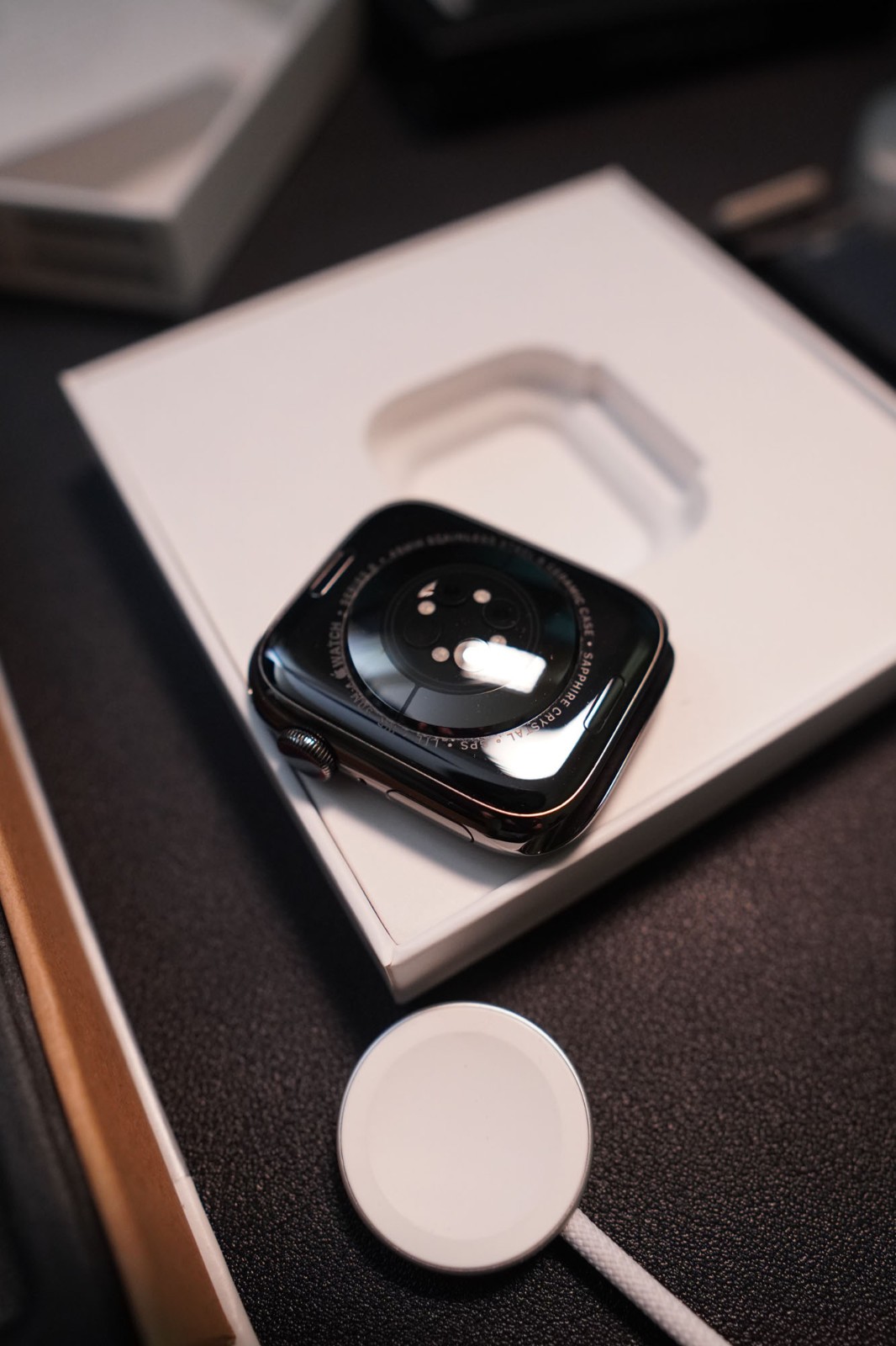 Apple Watch Series 8 [GPS, Cellular, 45mm] Stainless Steel 87% Battery w/ Straps