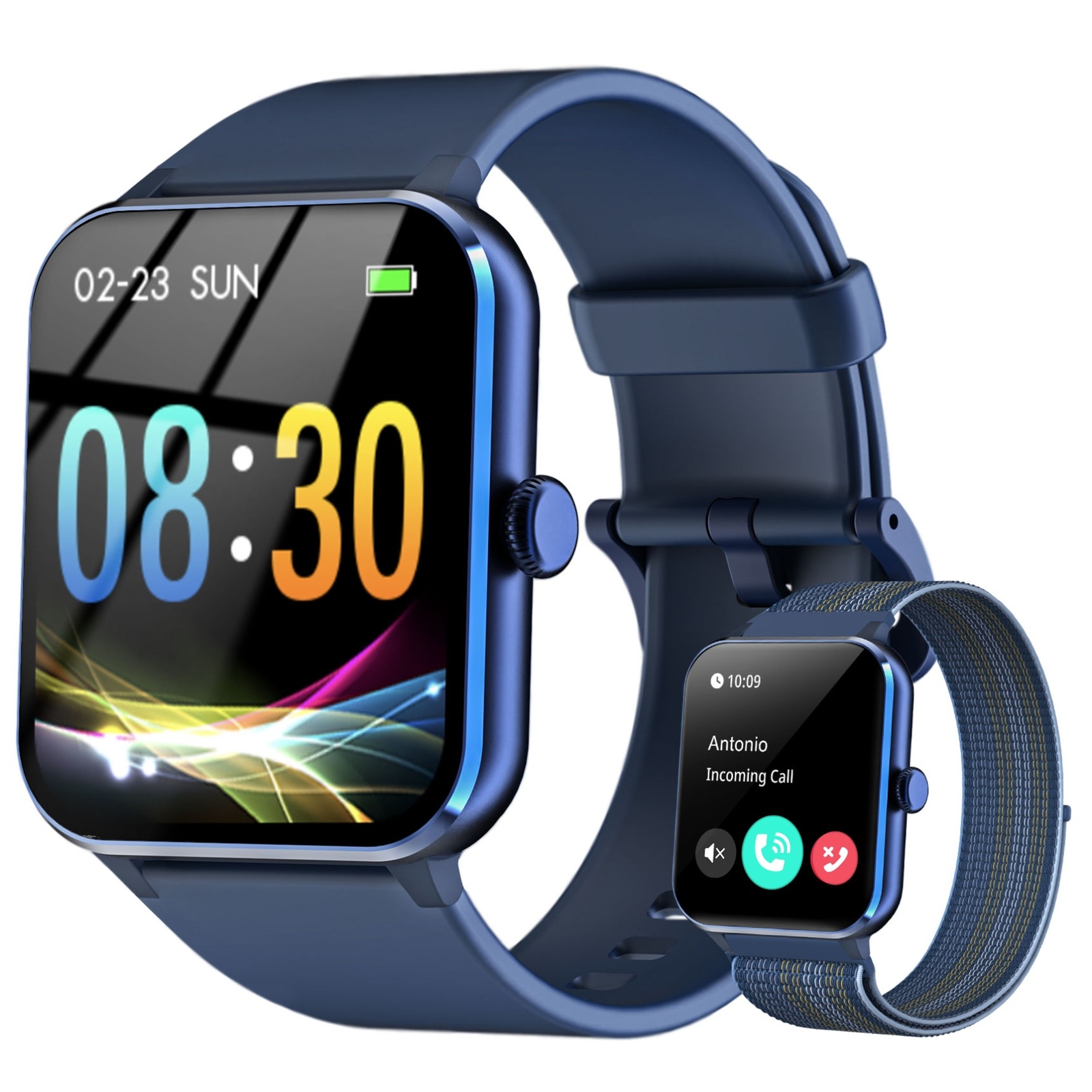 Smart Watch 2026 Upgrade for Women Men Android & iPhone Make/Answer Call Fitness