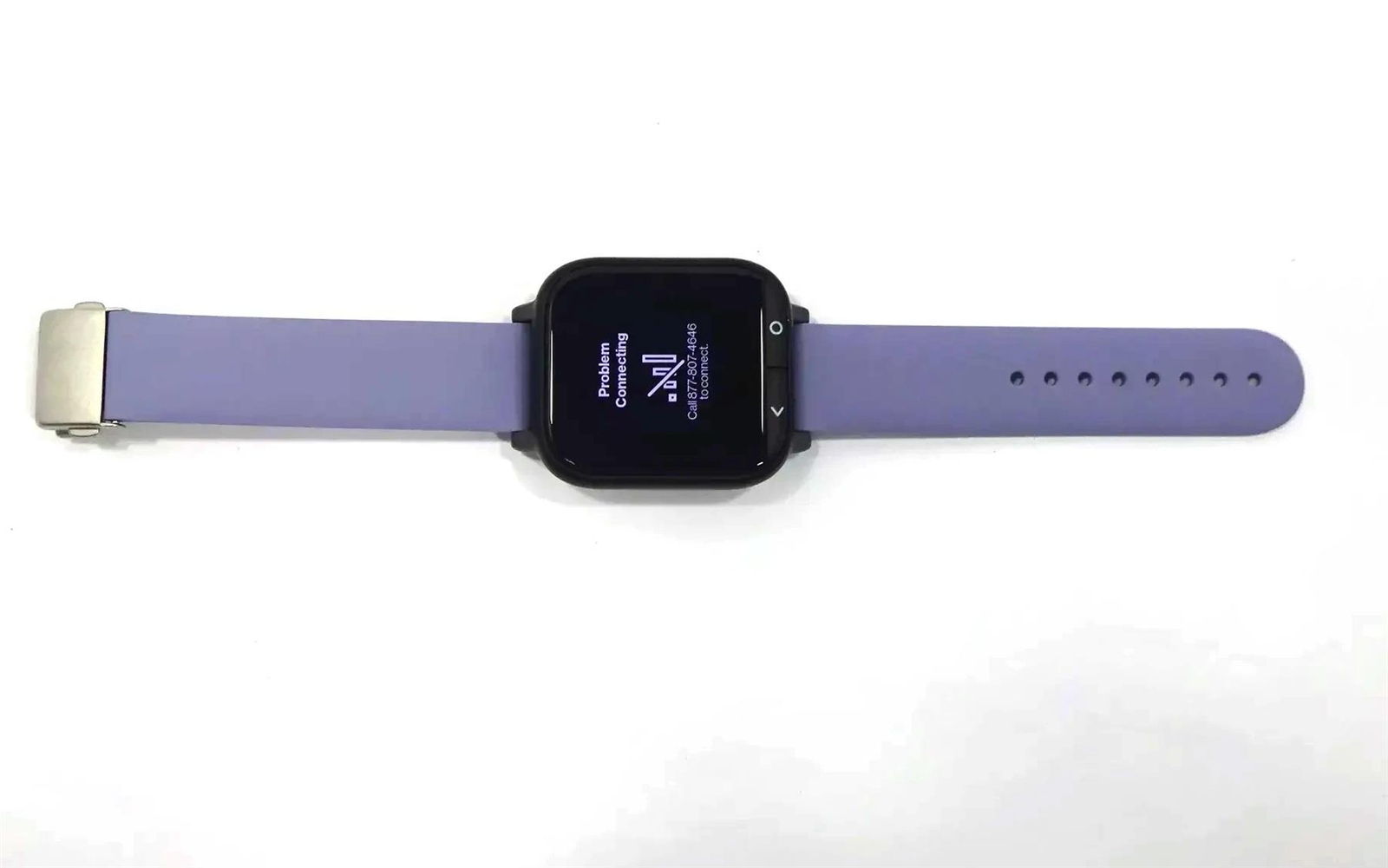Verizon Care Smart Smartwatch – Black Case / Purple Band