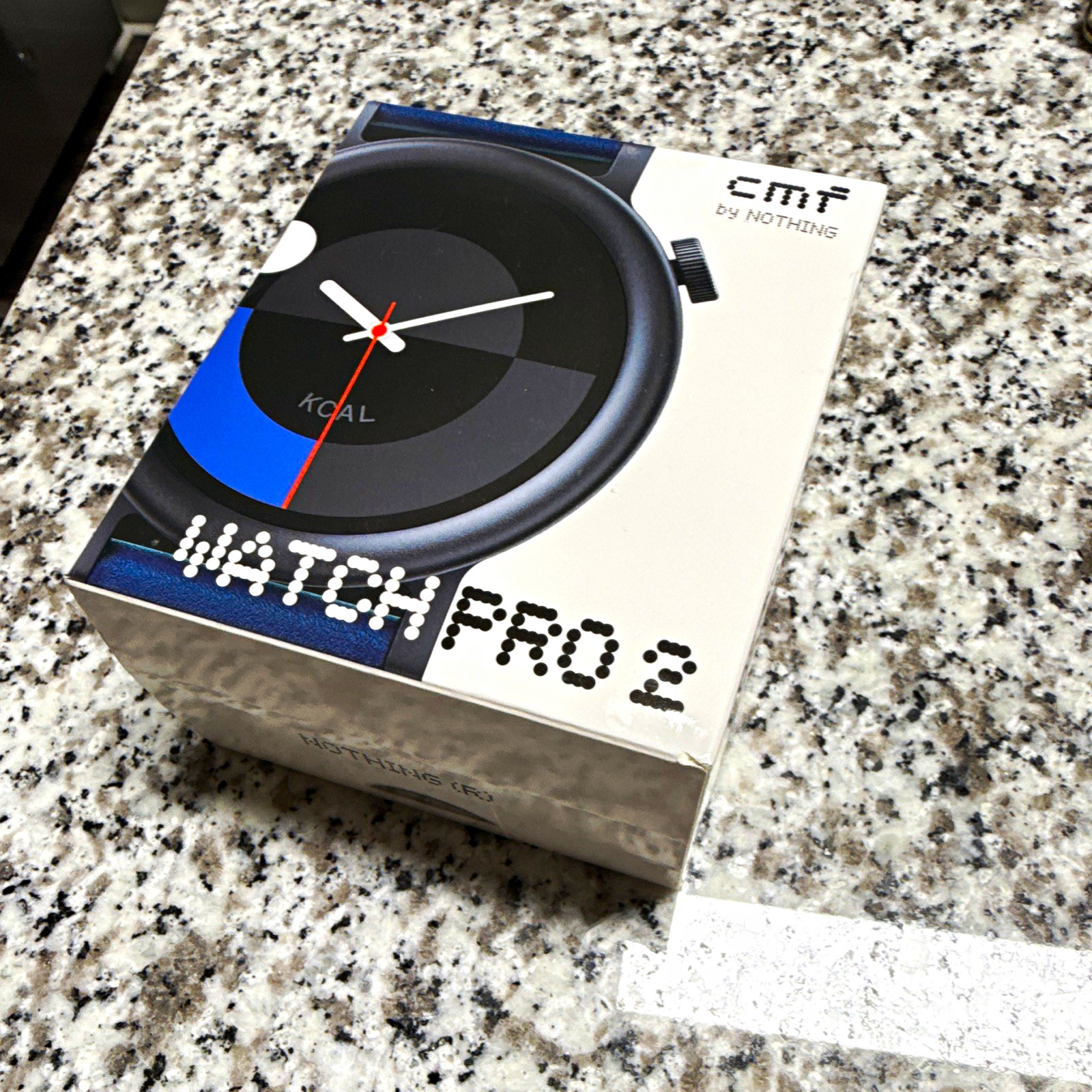 CMF by Nothing Watch Pro 2 46mm Smartwatch Blue Band Gray Case Touchscreen