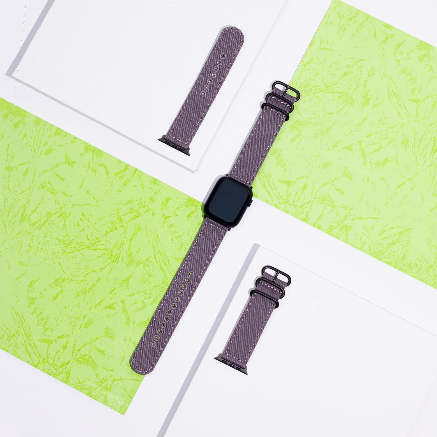 Canvas Strap Compatible with Apple Watch Ultra 49mm, Series 10 & All Models