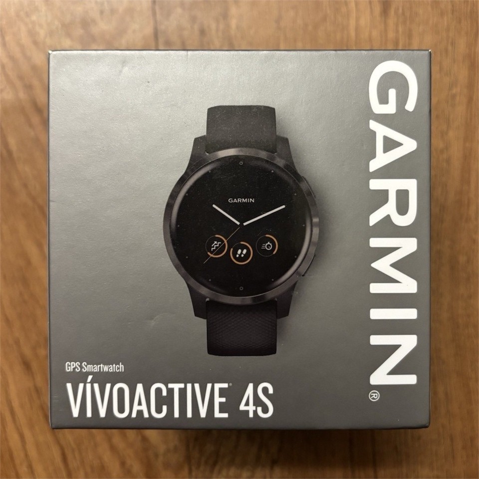 Garmin vívoactive 4S GPS Smartwatch Black Silicone Band Pulse Ox Body Battery