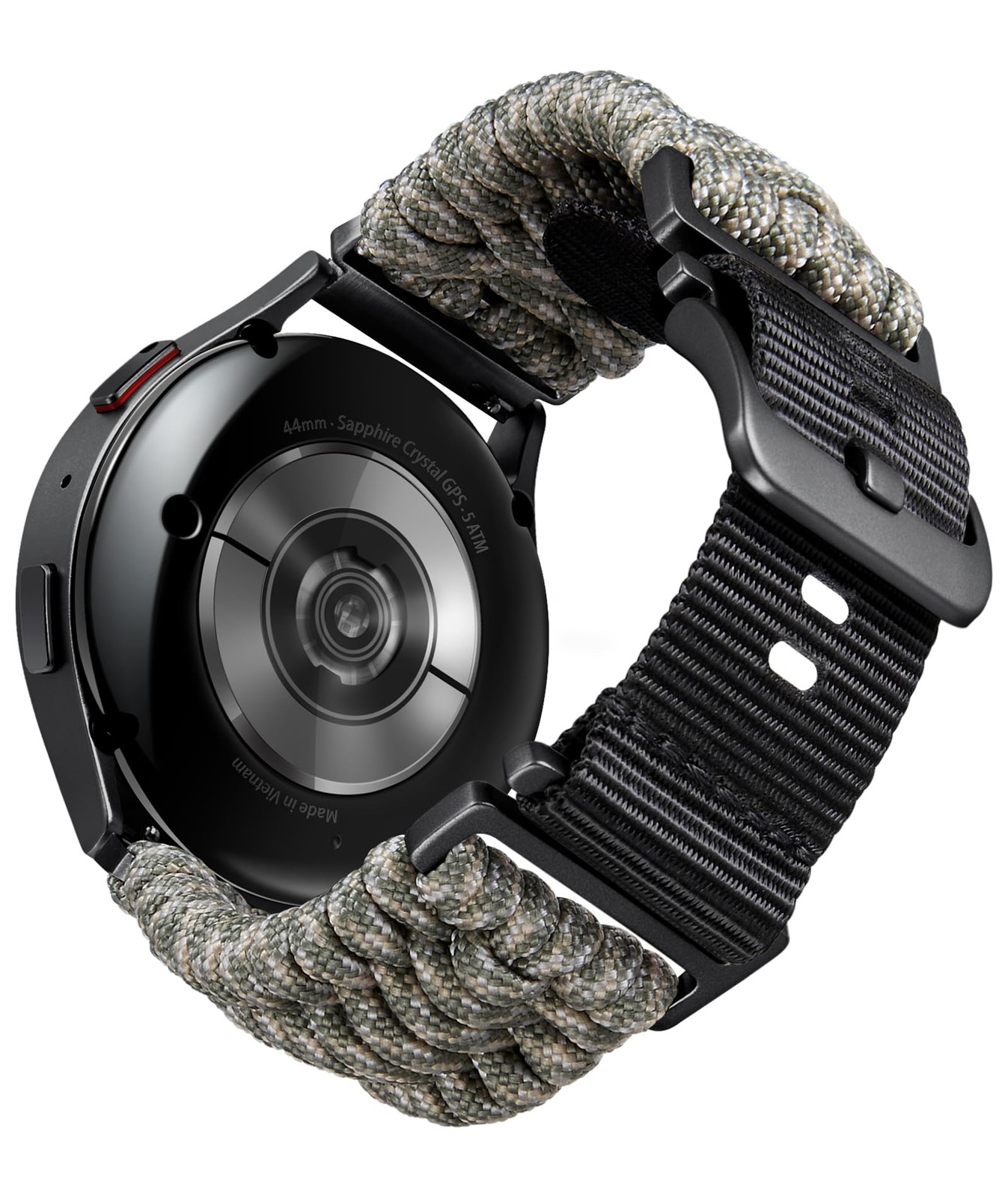 BINLUN Braided Paracord Watch Band 18mm 20mm 22mm Quick Release Military Nylon S