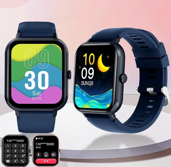 Fashion Touch Screen Smart Watch, Call Function, 100+ Sports Modes, Men/Women