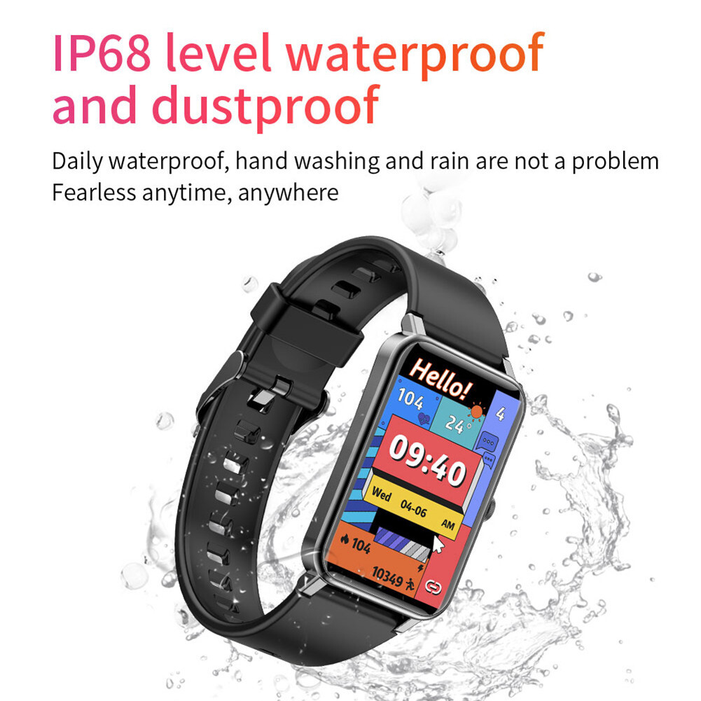Smart Watch 1.57 Inch Touch Screen Sport Fitness Bracelet Smartwatch Waterproof