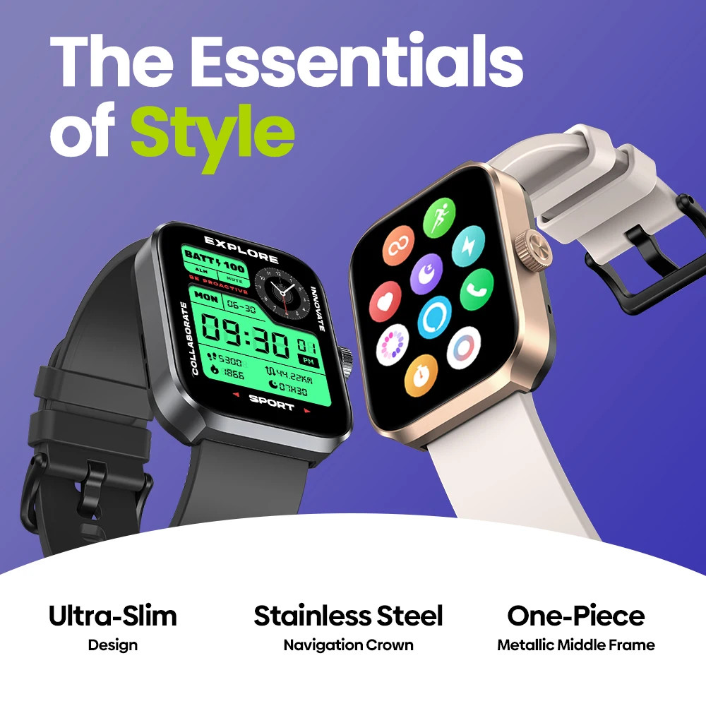 New Zeblaze Beyond 3 Plus GPS Smart Watch 1.78 AMOLED Display Built in Alexa
