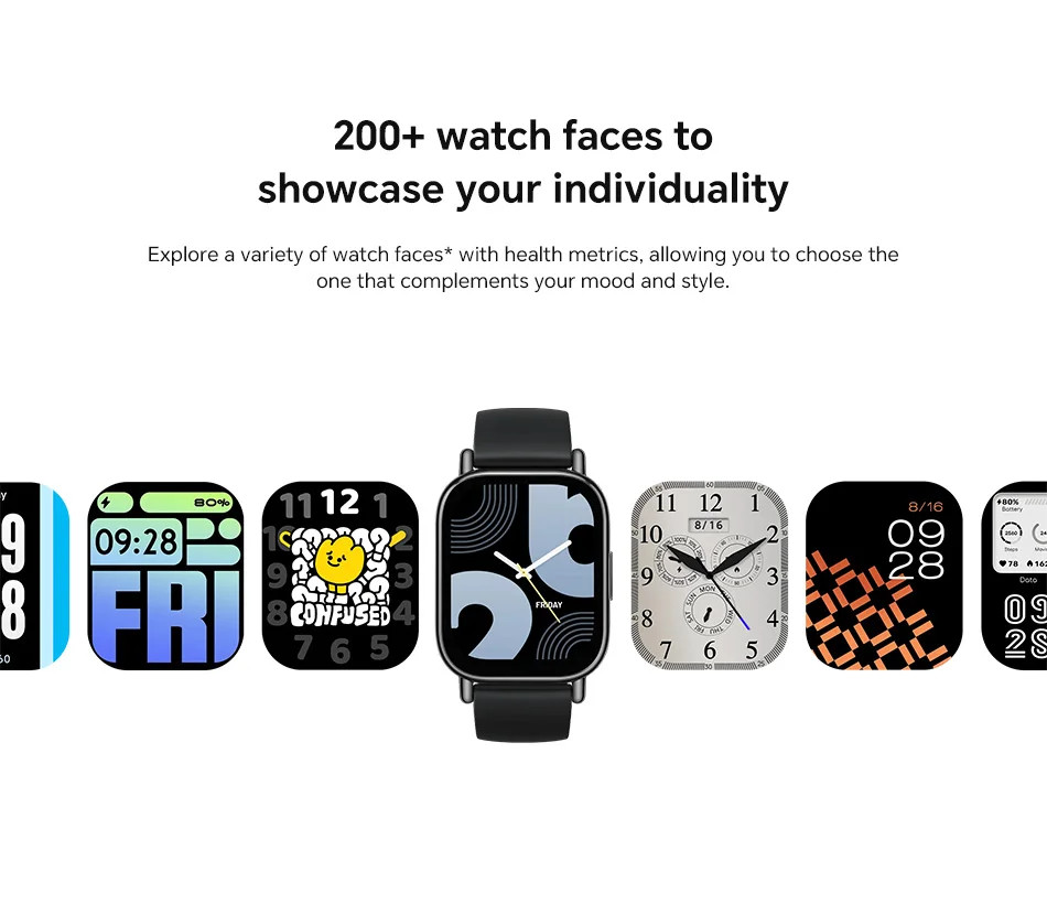 Global Version Xiaomi Redmi Watch 5 Lite 1.96” AMOLED Screen Bluetooth GNSS