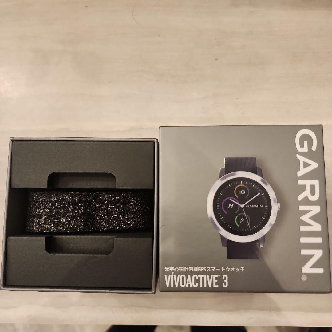 Garmin Vivoactive 3 Smartwatch Black Optical Heart Rate Fitness Tracker