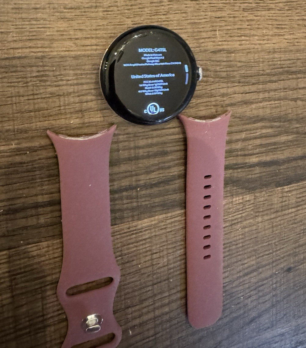 Google Pixel watch 2 41mm WIFI/GPS Silver Good