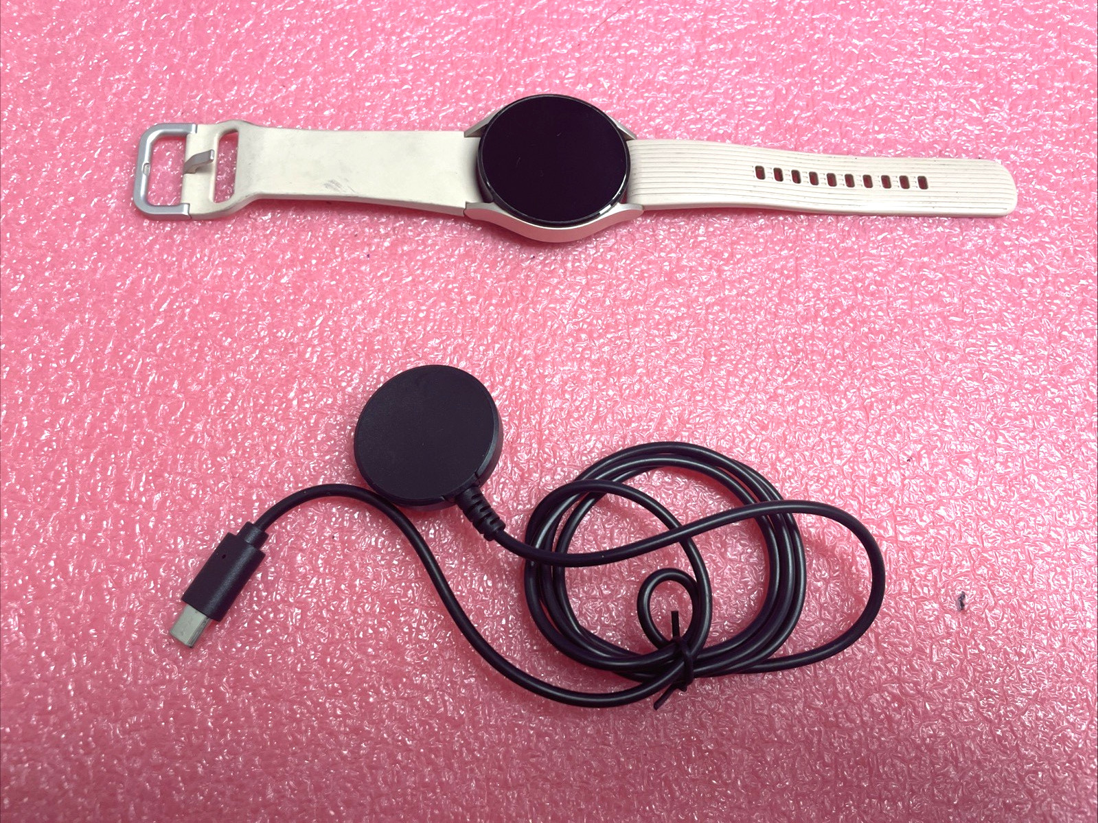 WORKING Samsung Galaxy SMART WATCH Watch 4 / W ACCESSORIES