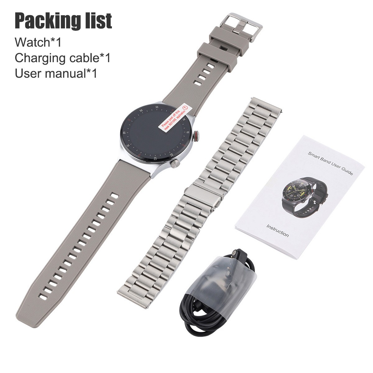 Smart Waterproof Watch Bluetooth Call For iPhone Android Samsung
