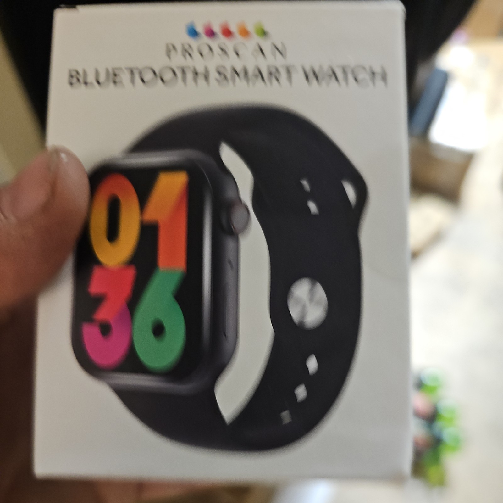 Proscan PBTW191 DG Smart Watch Bluetooth BP Monitor Wireless Charging 45mm