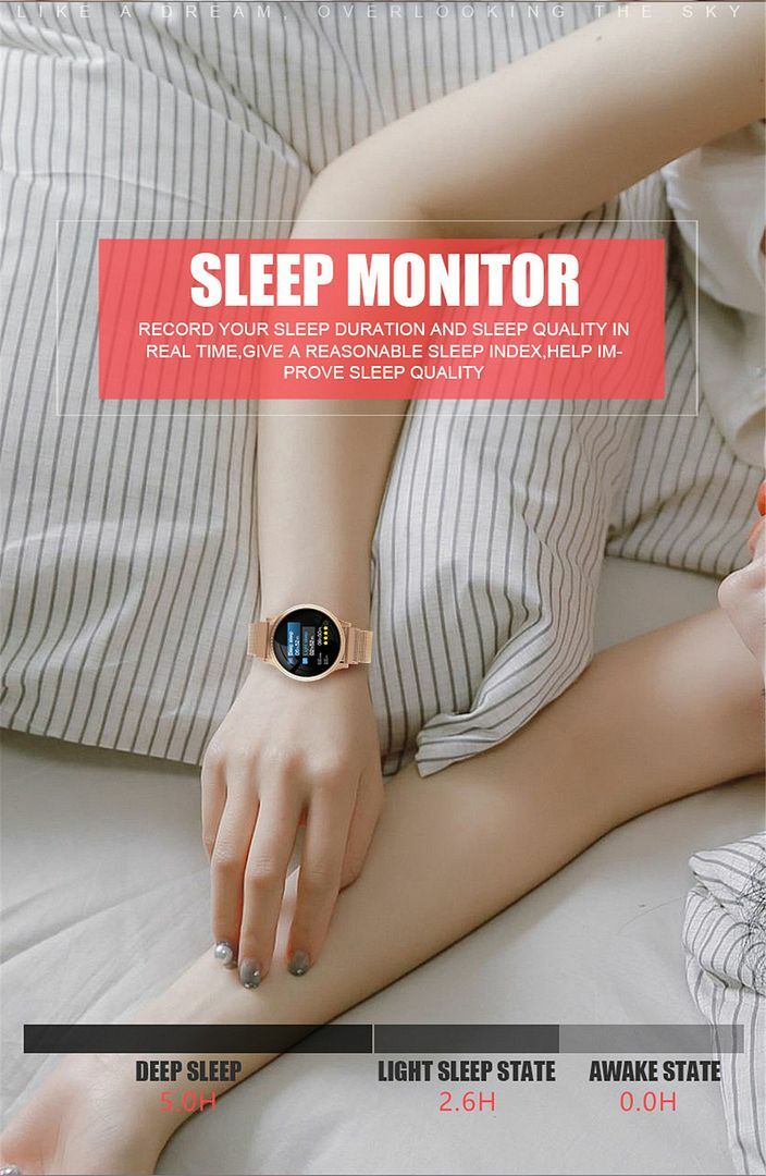 1.22″ Touch Screen Bluetooth SmartWatch Activity Tracker Call Reminder Men Women