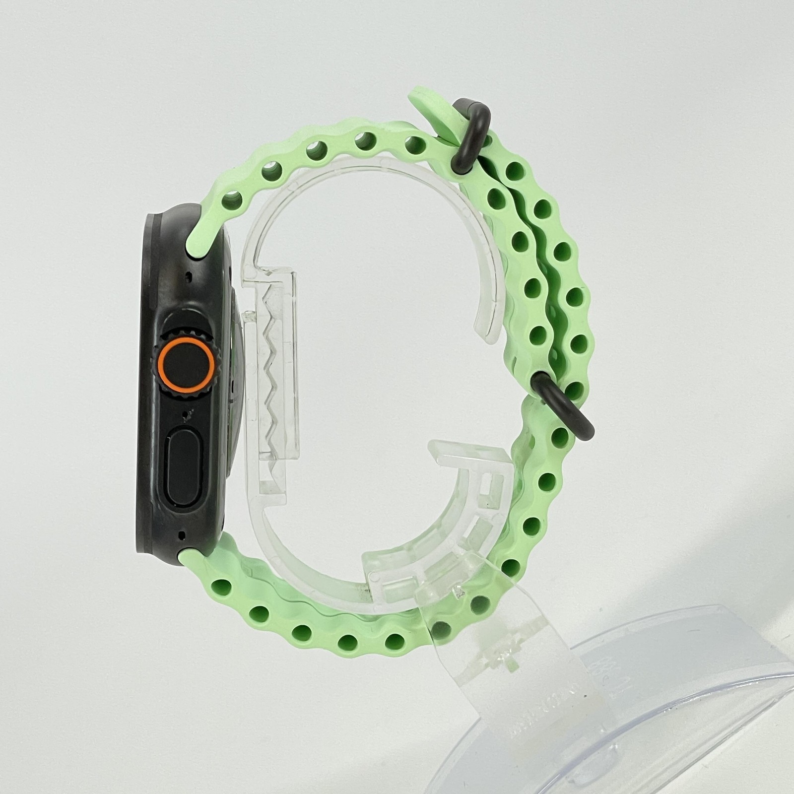 Apple Watch (Ultra 3) 49mm Black Titanium (LTE) w/ Neon Green Ocean – Excellent