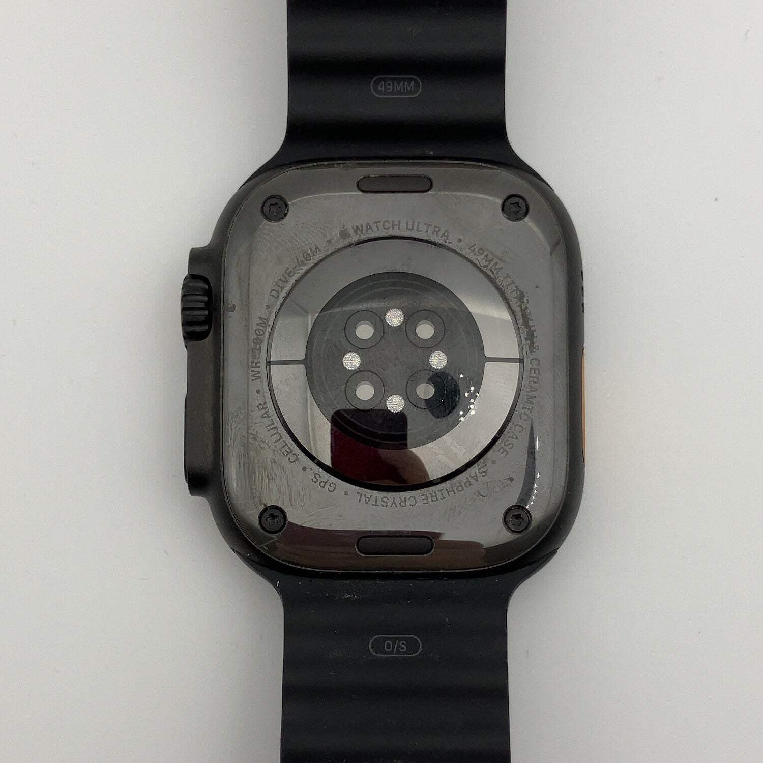 Unlocked Apple Watch Ultra 3 49MM Black Titanium Black Ocean Band MF0J4LW/A