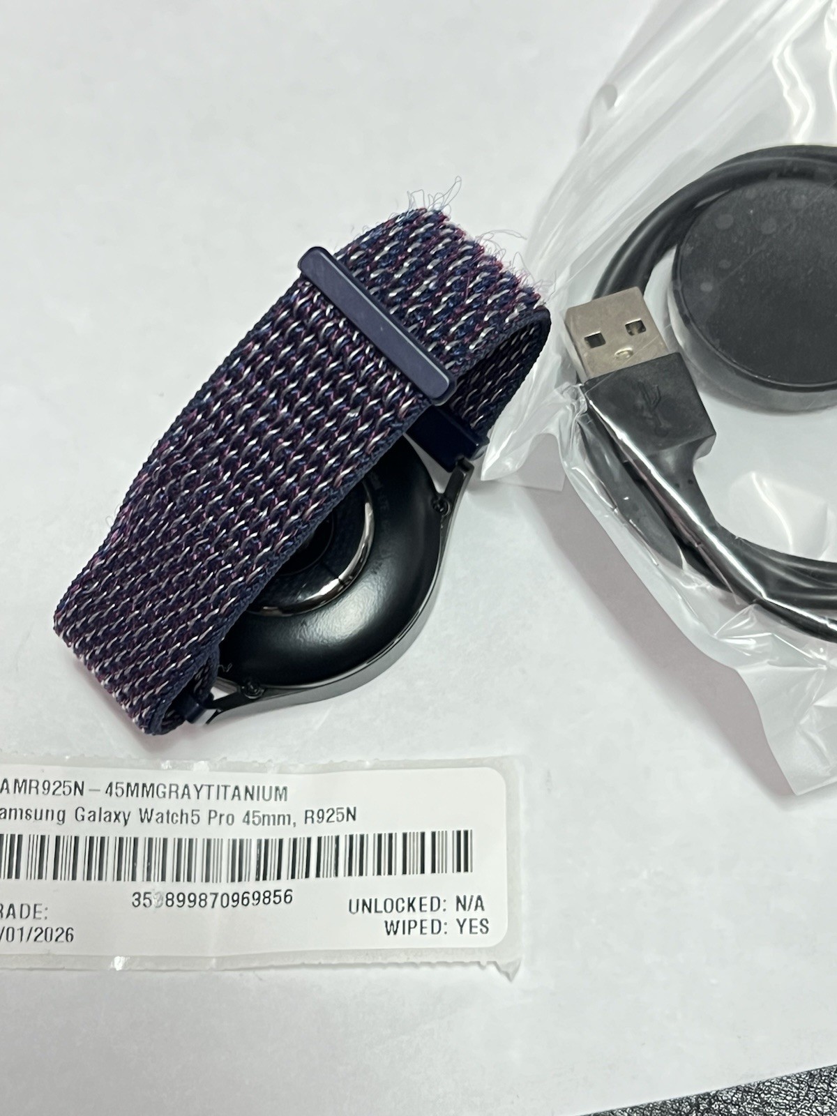 Samsung Galaxy Watch5 Pro SM-R925N 45mm Titanium Case GPS-LTE