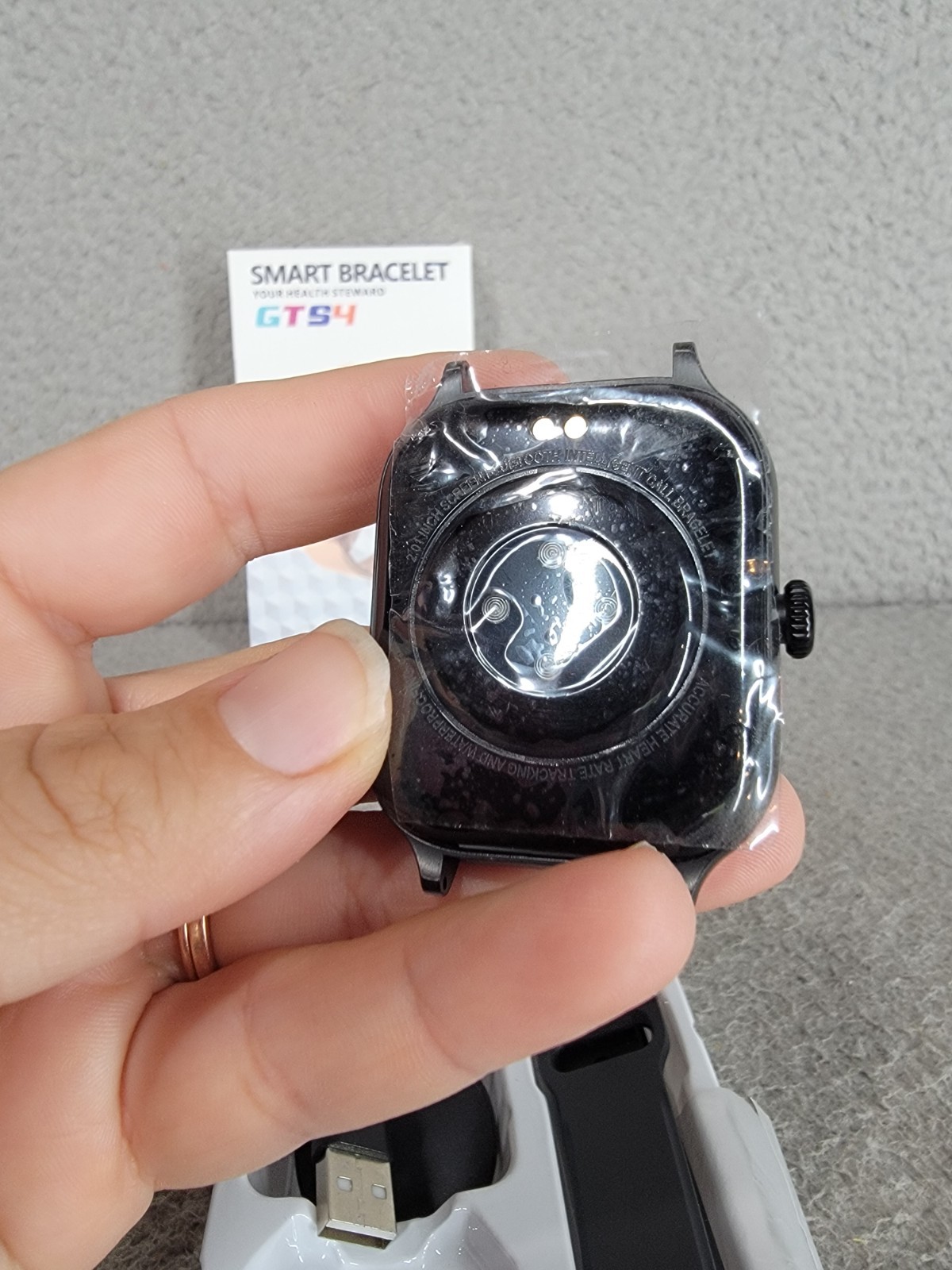 Smart Watch GTS4 Your Health Steward Fitness Tracker Smart Health Open Box