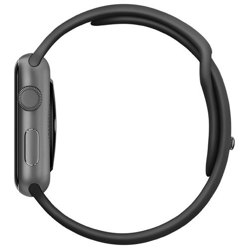 Apple Watch 1st Gen Sport Space Grey Aluminum Case/Black, 42mm A1554 MJ3T2LL/A