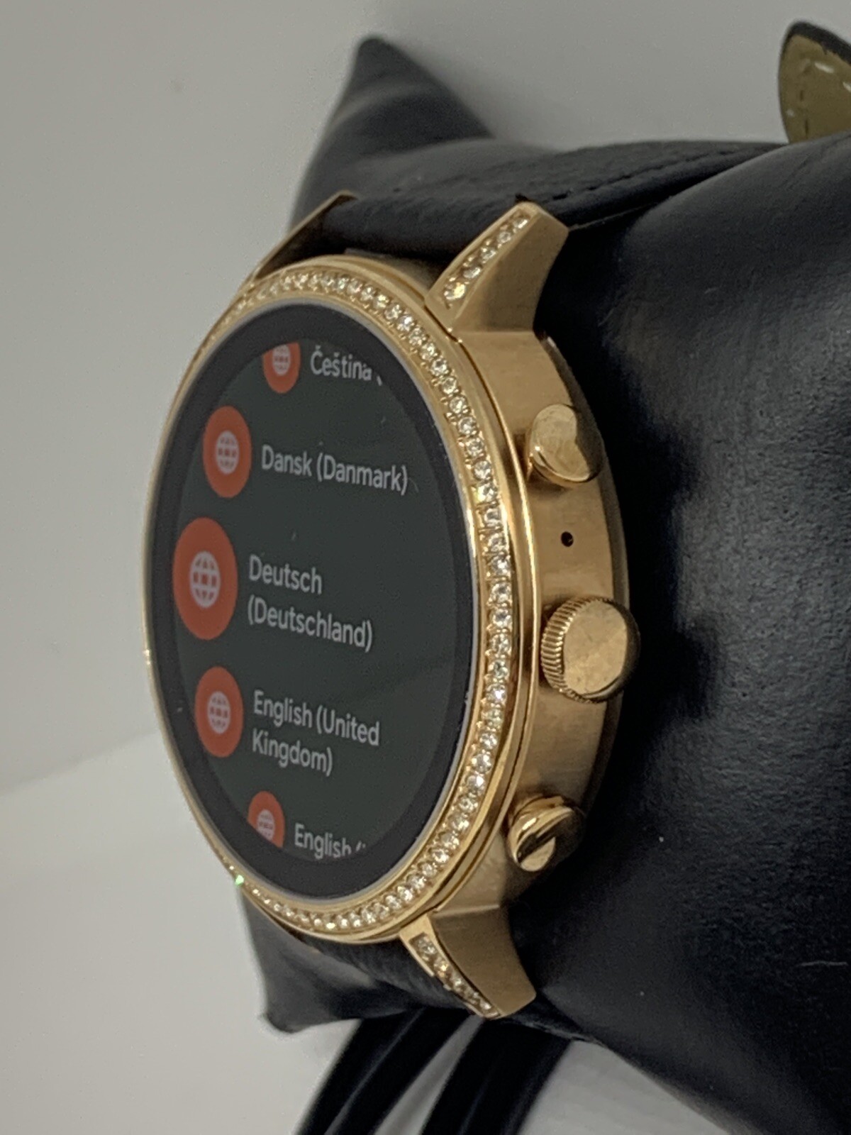 Fossil Gen 4 Authentic Digital Dial Smart Watch Custom Band FTW6011 QT507