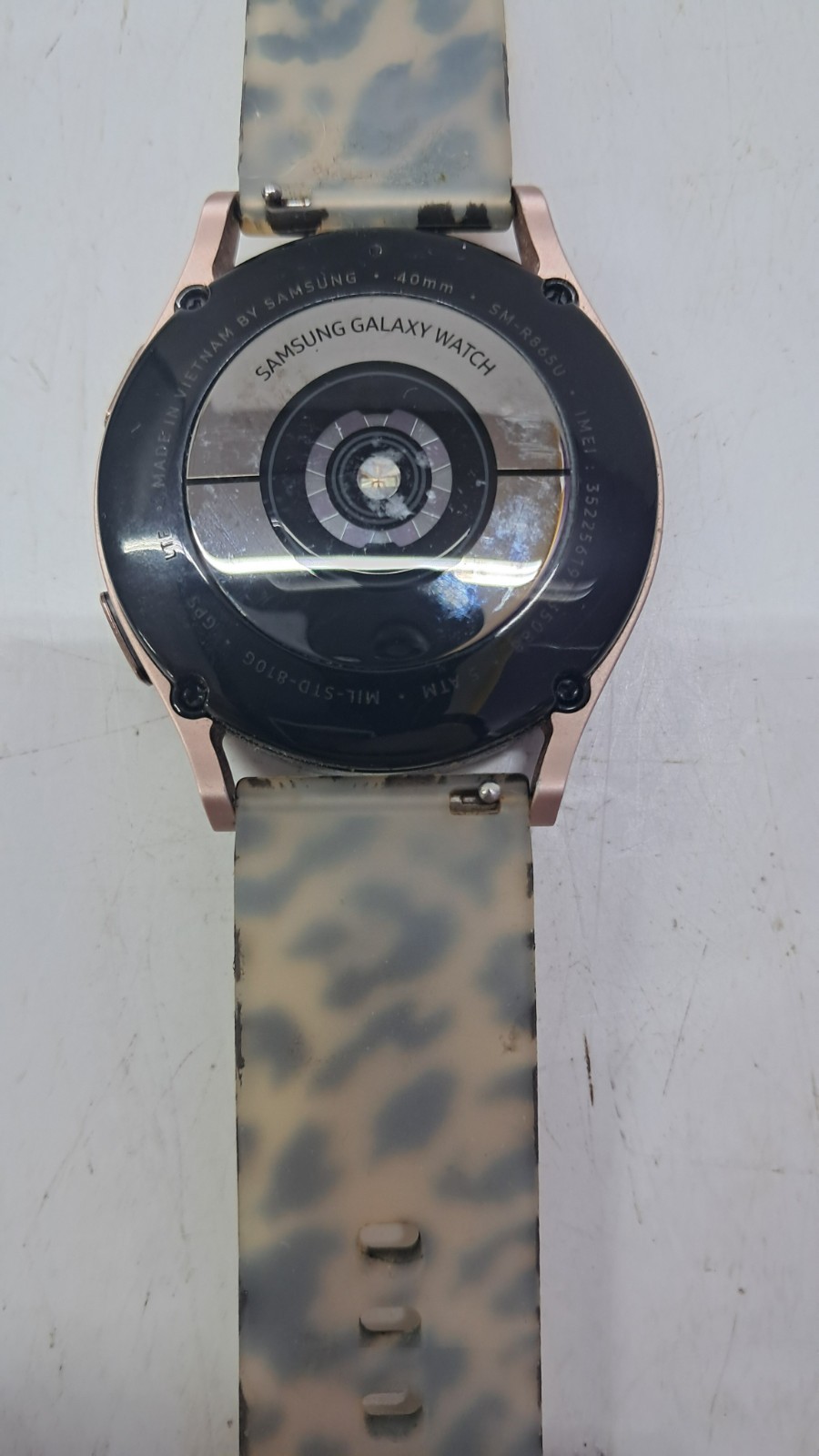 Lot of 4 Samsung Galaxy Watches (810G/810G/SM-R870/SM-R865U) tested and working