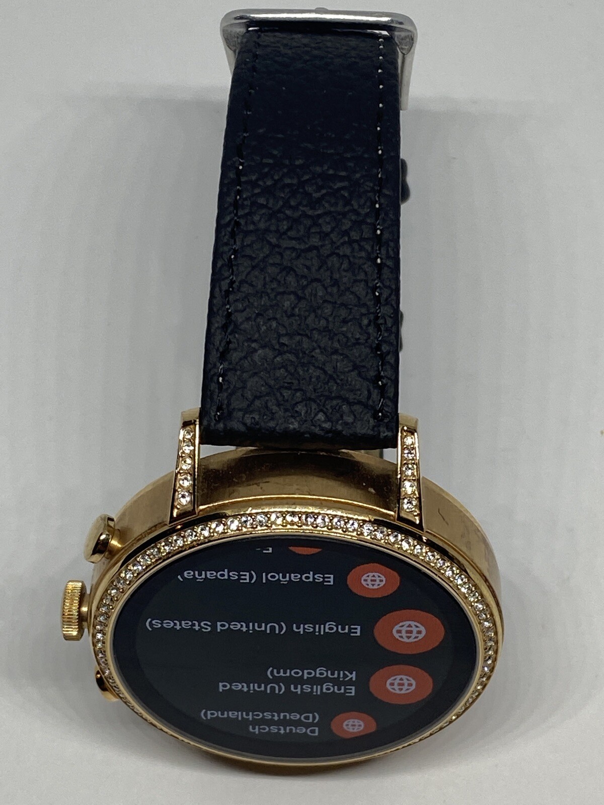 Fossil Gen 4 Authentic Digital Dial Smart Watch Custom Band FTW6011 AB567