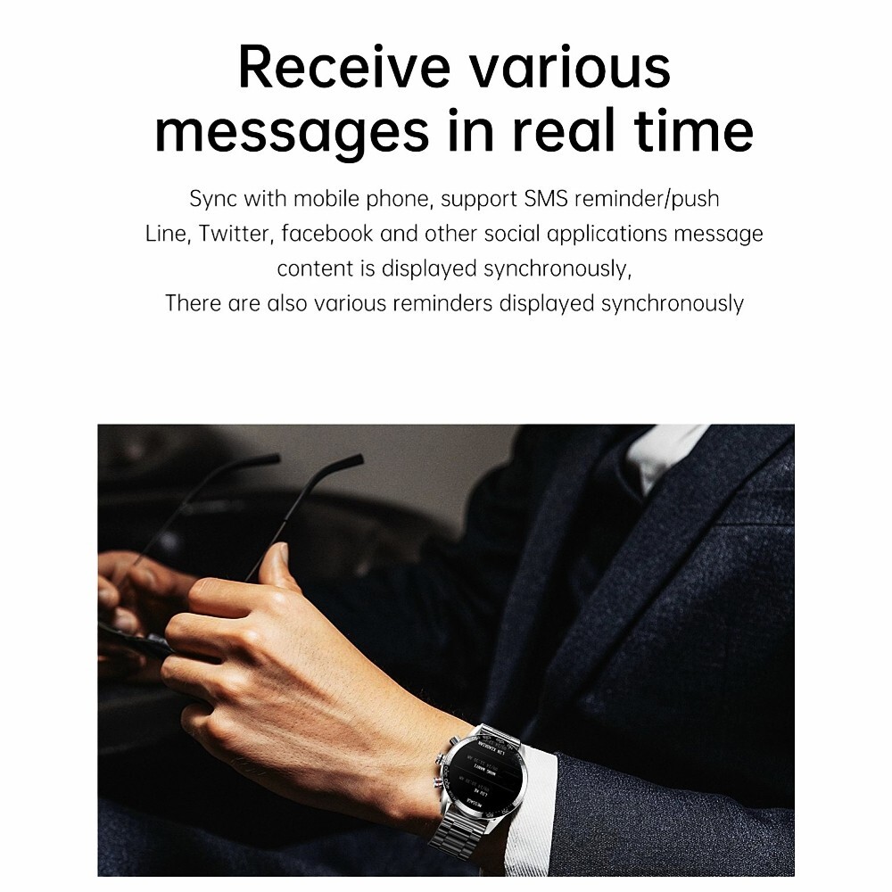 🔥Smart Watch Men Women Fitness Tracker Heart Rate Blood Pressure GPS Waterproof