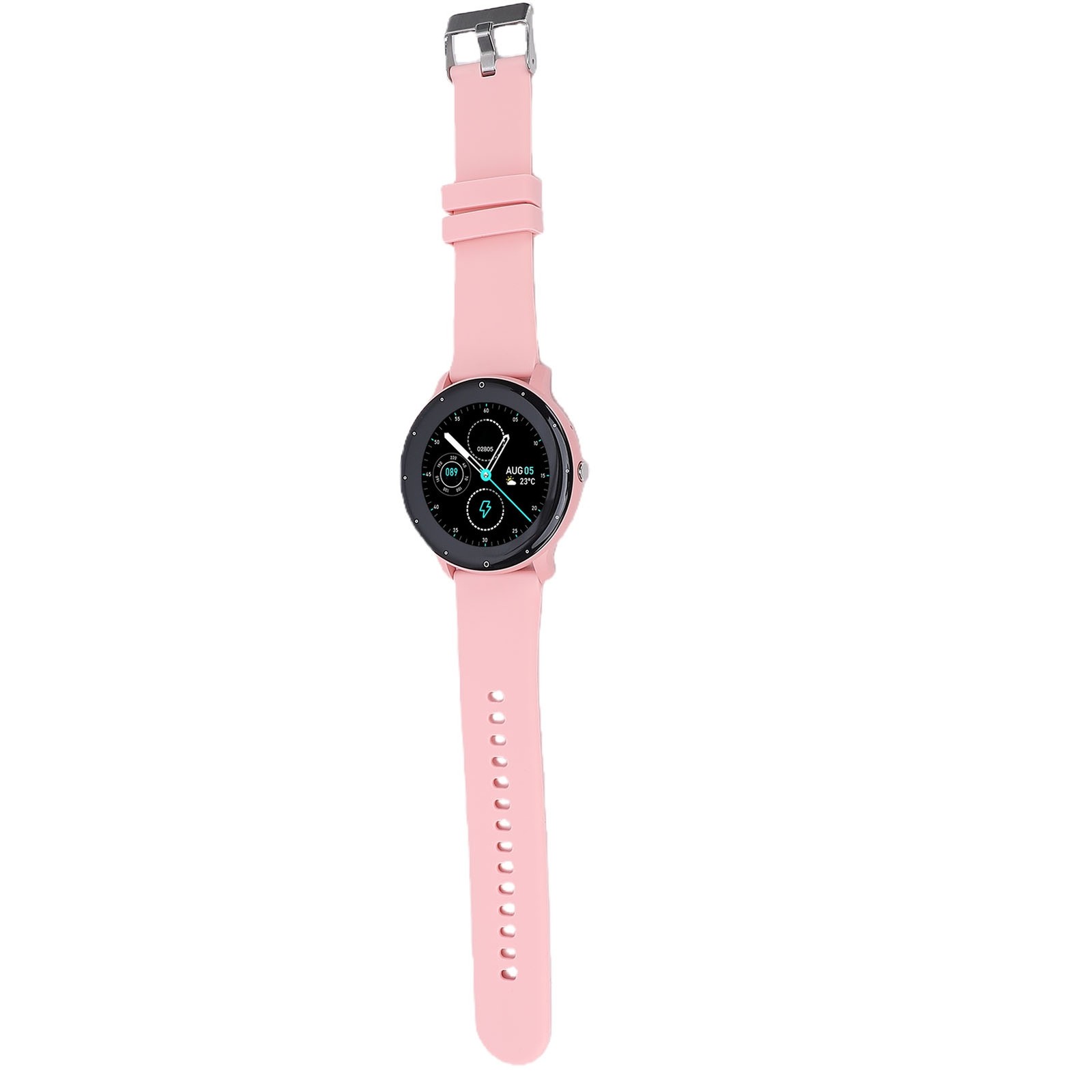 Women Smartwatch 1.28 Inch Round HD Touch Screen Bluetooth Call AI Voice