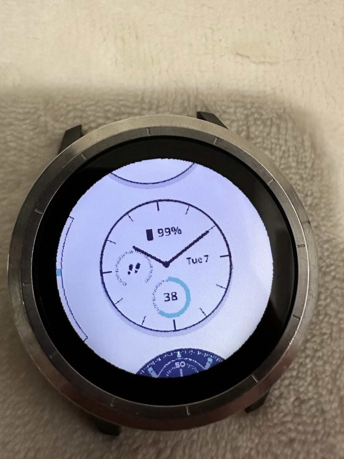 Garmin Vivoactive 3, 44mm (Men’s Black, Gray and Navy Blue Silicone Bands)