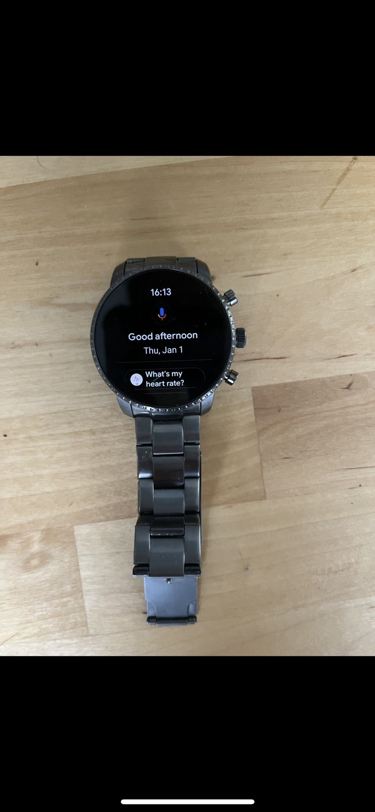 Fossil Men’s Gen 4 Explorist HR Heart Rate Stainless Steel Touchscreen