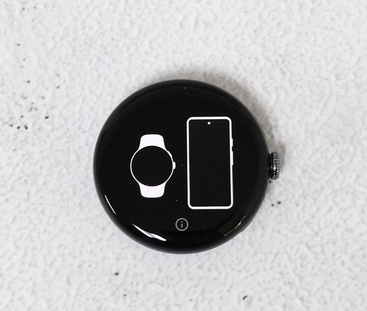 Google Pixel Watch 3 45mm GA05786-US Matte Hazel BROKEN