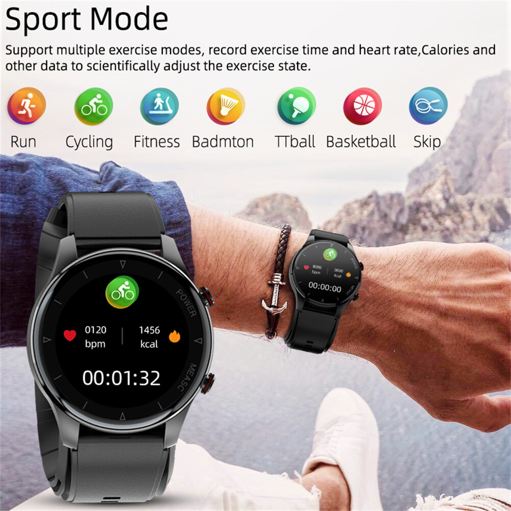 Smartwatch Sleeping Monitor Bluetooth Smart Watch Touch Screen Fitness Tracker