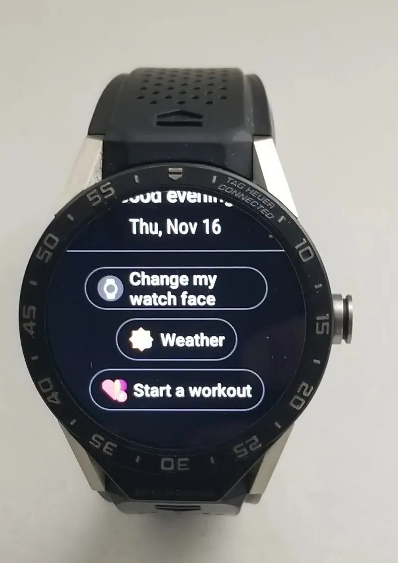 Tag Huer Connected Series 1 Luxury Smart Watch SAR8A80 ☆ Excellent Condition ☆