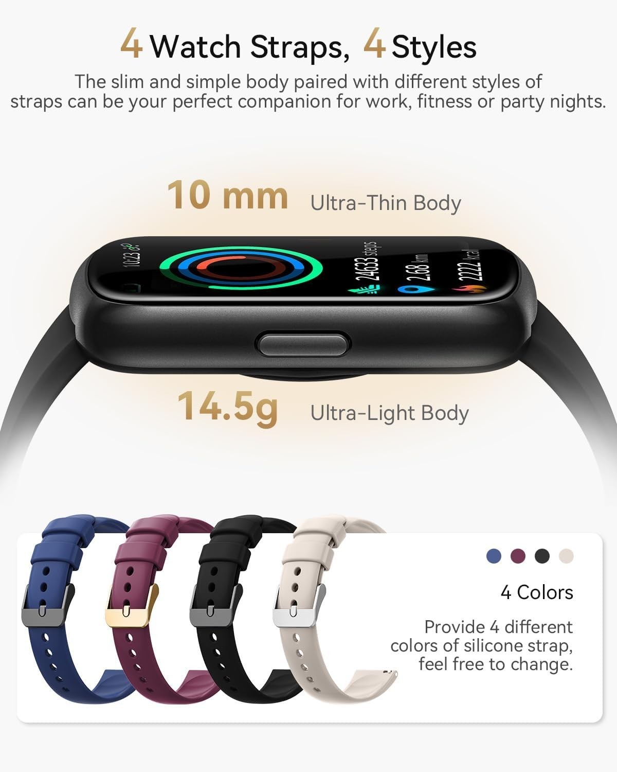Smart Watch For Men/Women Waterproof Smartwatch Bluetooth iPhone Samsung