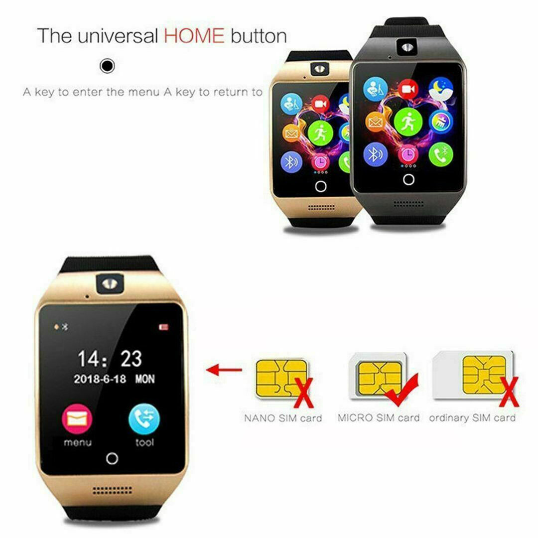 Smart Watch Pedometer GSM Phone Sport Bracelet Sleep Tracker for Android Phones