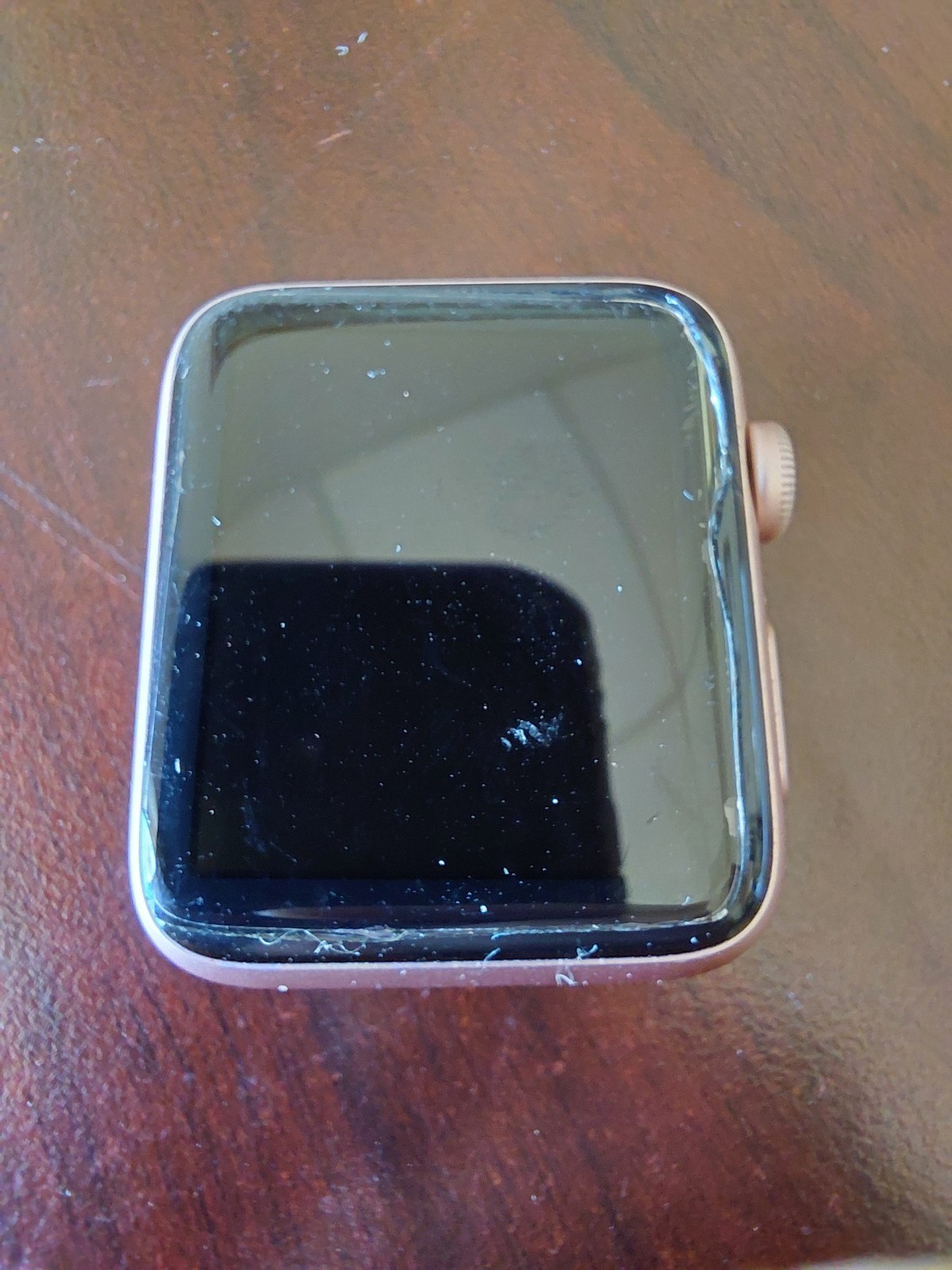 Apple Watch Series 2 42mm Rose Gold GPS Parts or Repair A1758