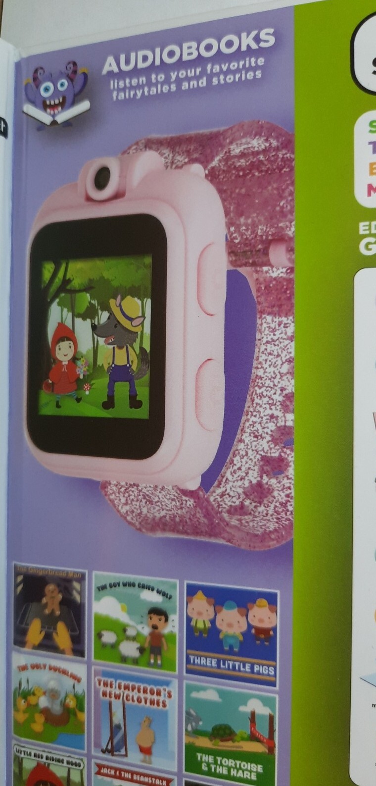PLAYZOOM Kid’s 2 Pink Unicorn Print Tpu Strap Smart Watch 41mm