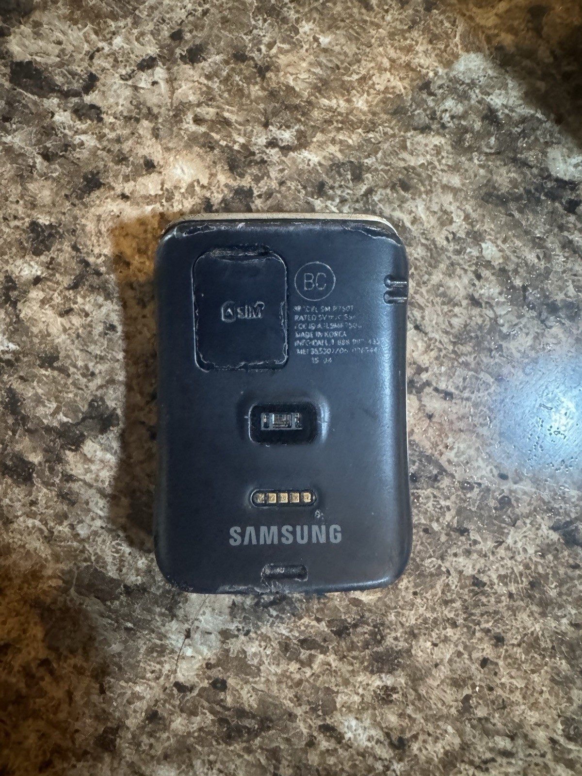 3 Samsung Galaxy Gear S R750 curved For Parts