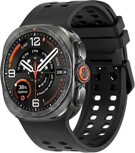 Case For Samsung Galaxy Watch Ultra 2 2026 Waterproof Silicone Sport Band