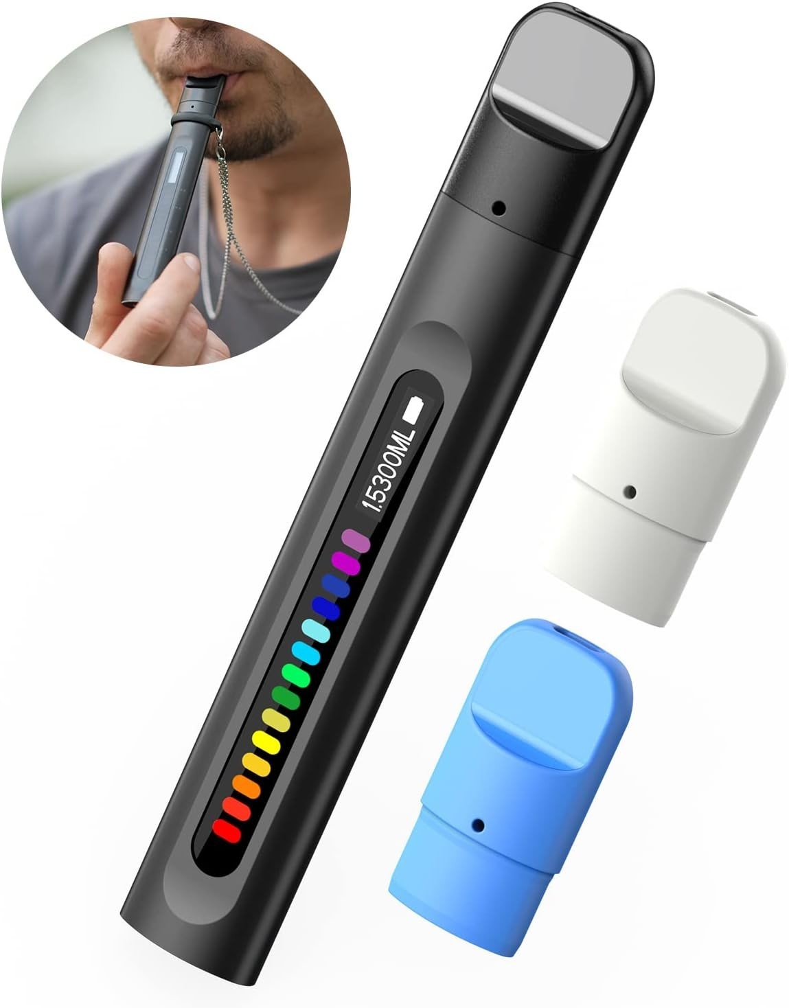 Breathing Exercise Device, Portable Breathing Training Device for Better Brea…