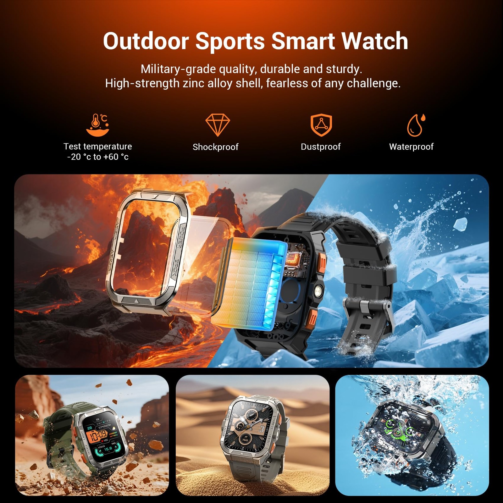 Baolubao Smart Watch W80ProGPS AI Smartwatch with Bluetooth Call Text, Healt…