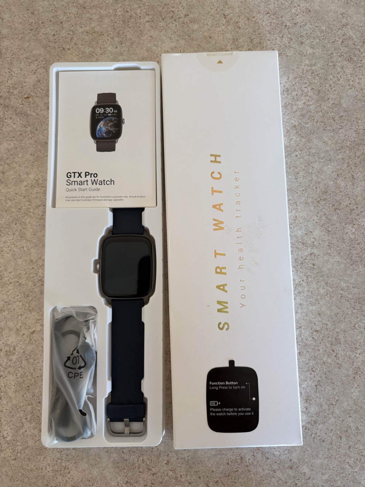 GTX Pro Pedometer Watch No APP/Phone Required, Waterproof Fitness Tracker