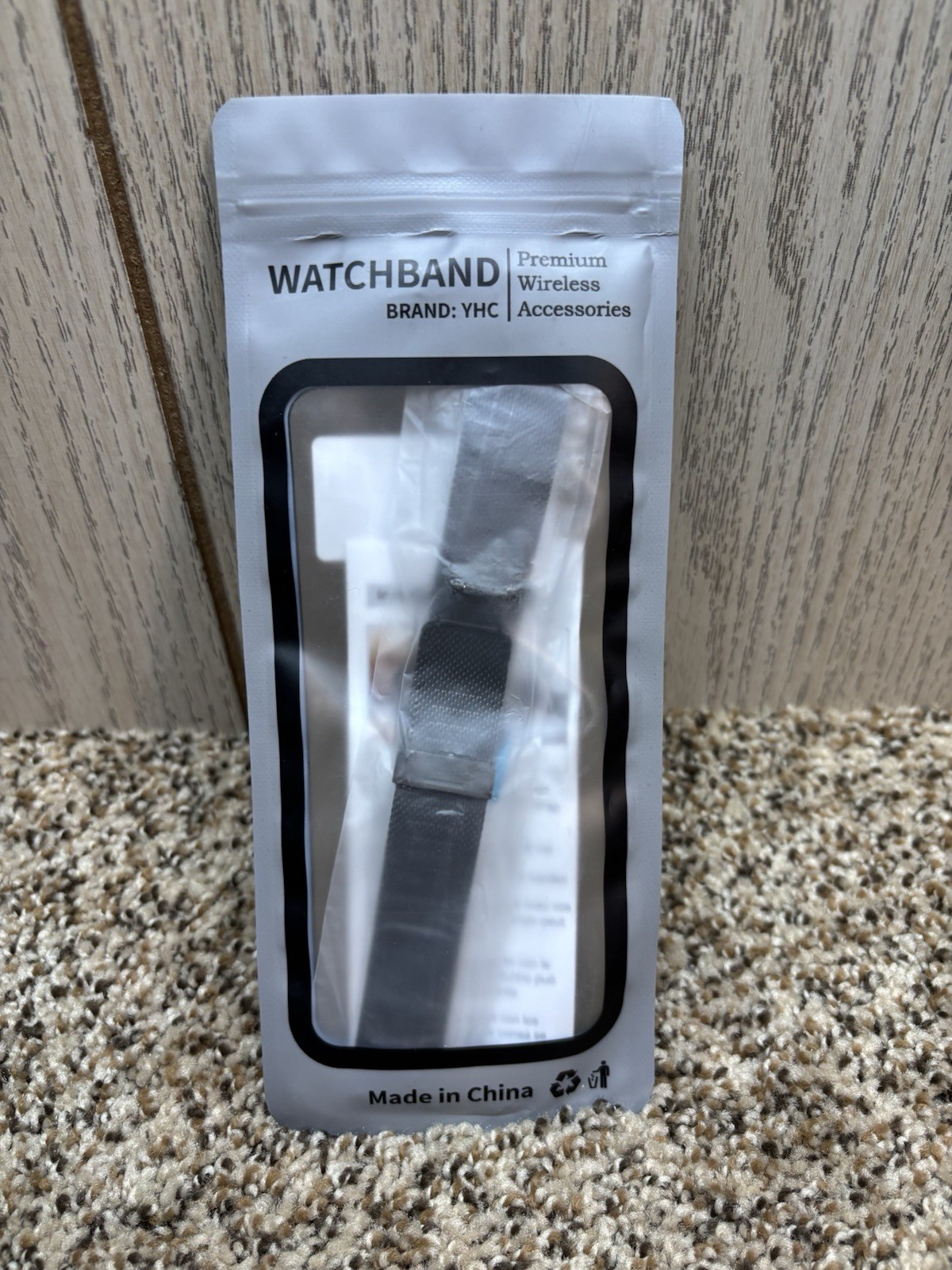YHC WatchBand. US-20 Garmin-Black. NEW!
