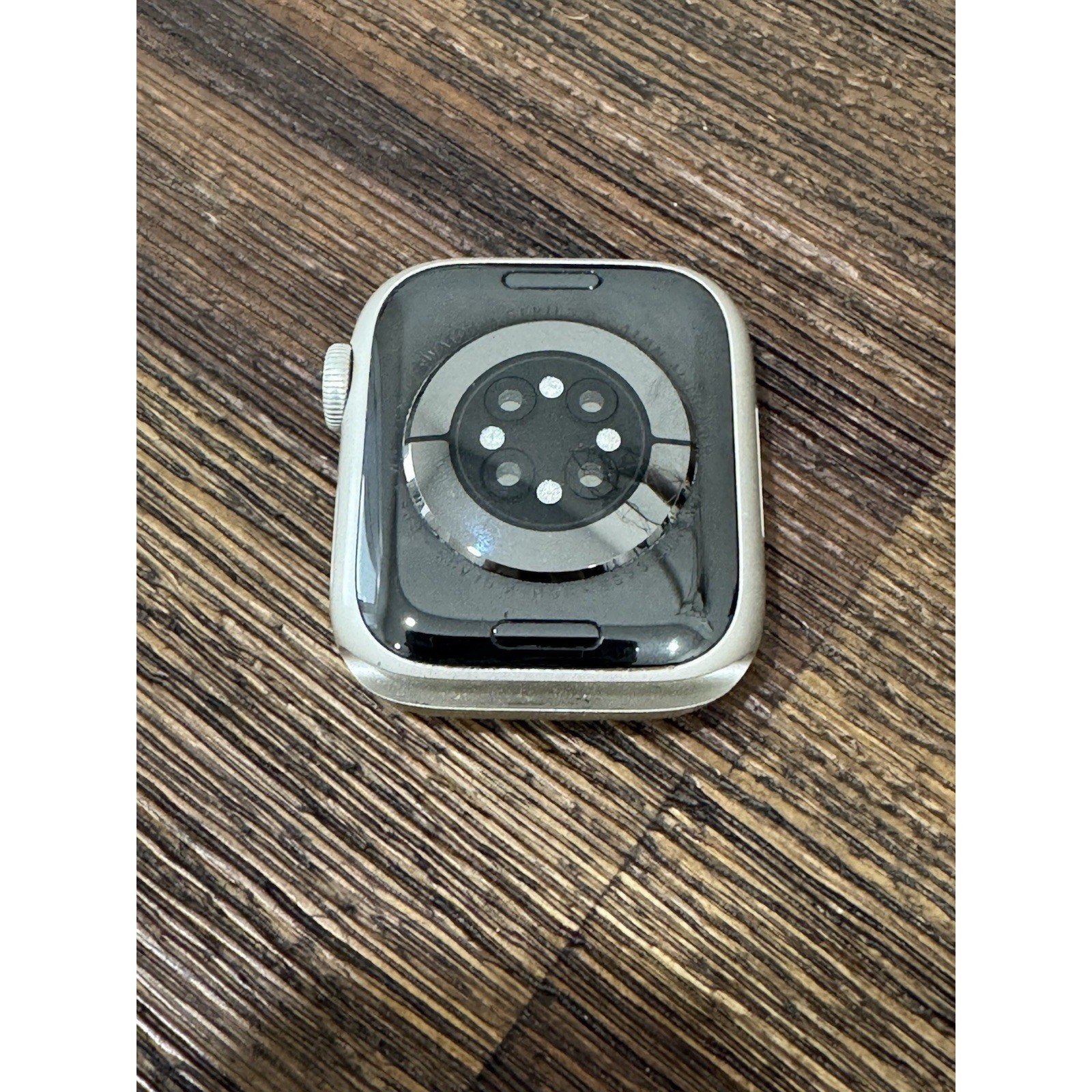 Apple Watch Series 8 GPS 41mm Starlight A2770 Aluminum Smartwatch Gold Link Band