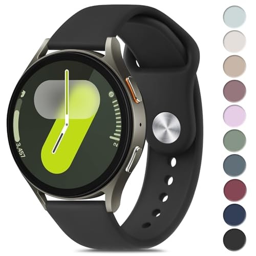 Soft Silicone Strap/Band Compatible with Samsung Galaxy Watch 7 FE 40mm Sport