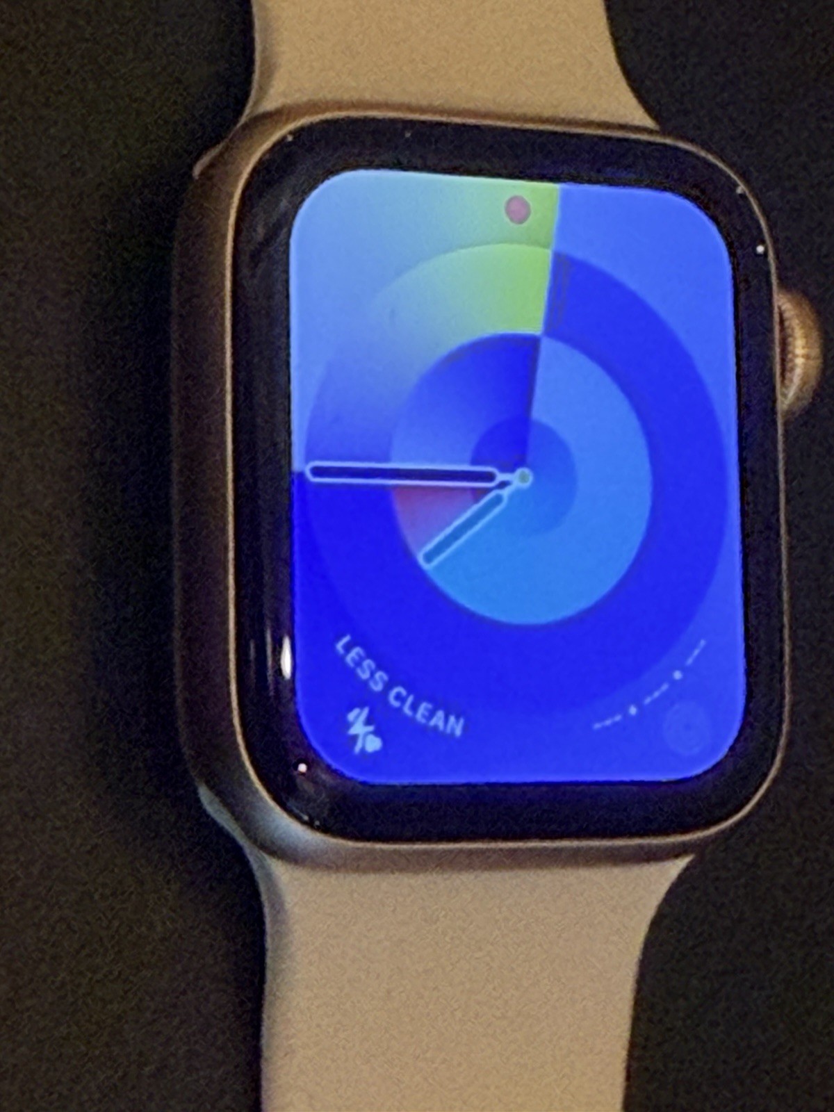 Apple Watch SE 40mm Gold Aluminum Case with Pink Sand Sport Band – Regular (GPS