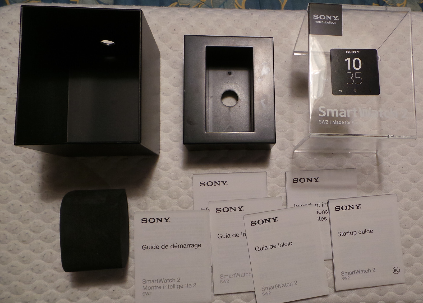 Packaging only for Sony SW2 Smart Watch 2 – packaging only no watch