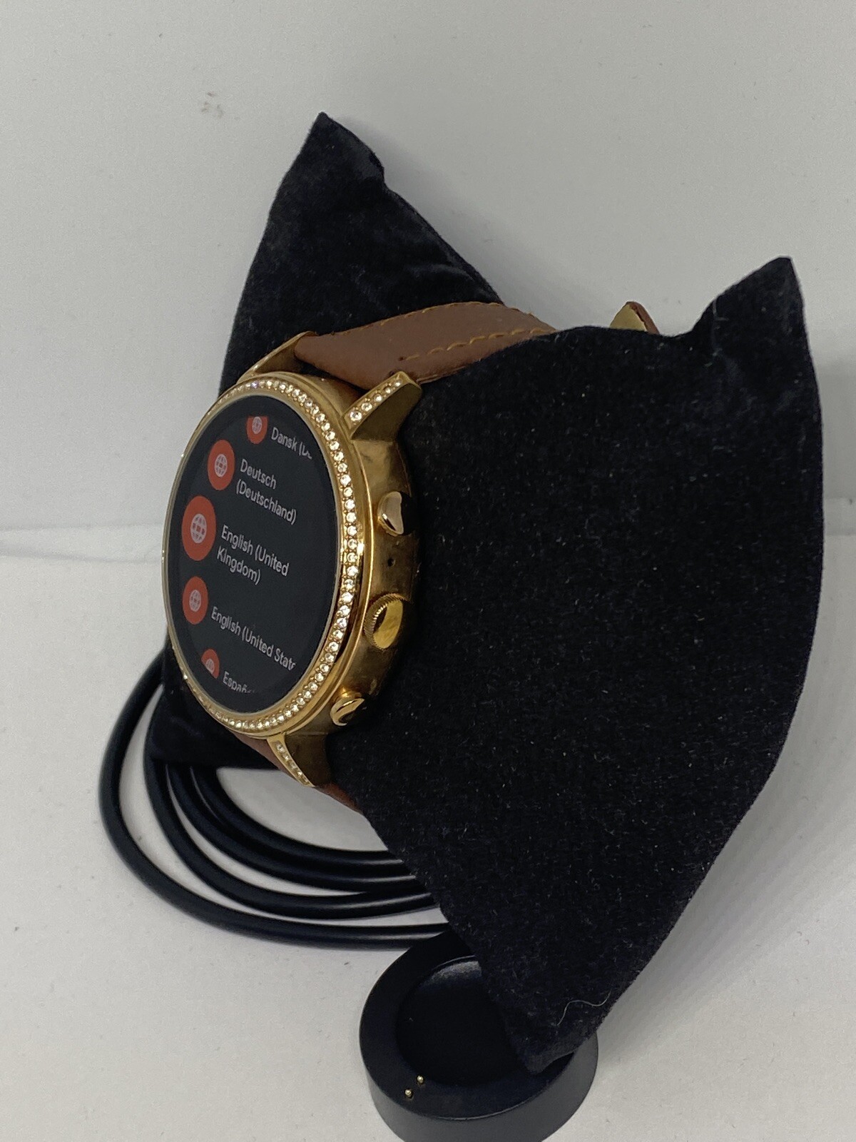 Fossil Gen 4 Authentic Digital Dial Smart Watch Custom Band FTW6011 AB171