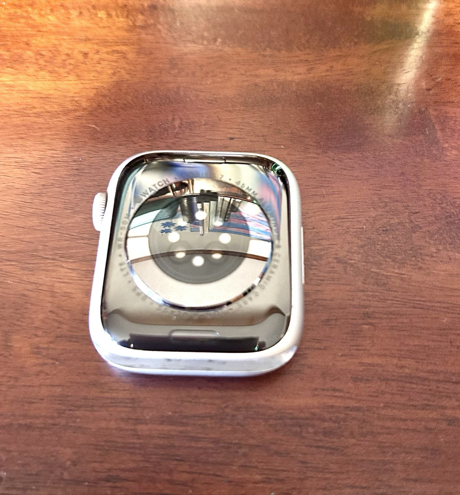 Apple Watch Series 7 45mm aluminum & ceramic case Ion X Glass GPS LTE WR-50M