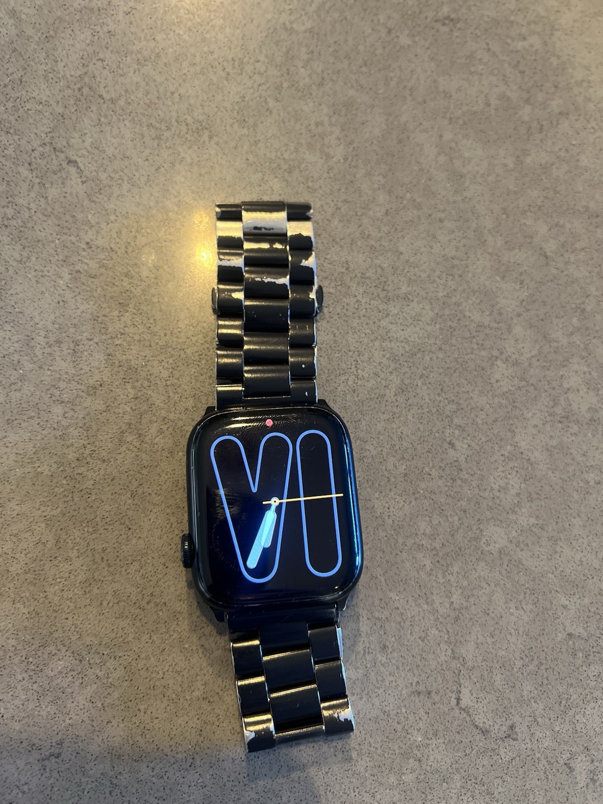 Apple Watch Series 7 GPS + LTE 45MM Midnight Aluminum Case & Metal Band